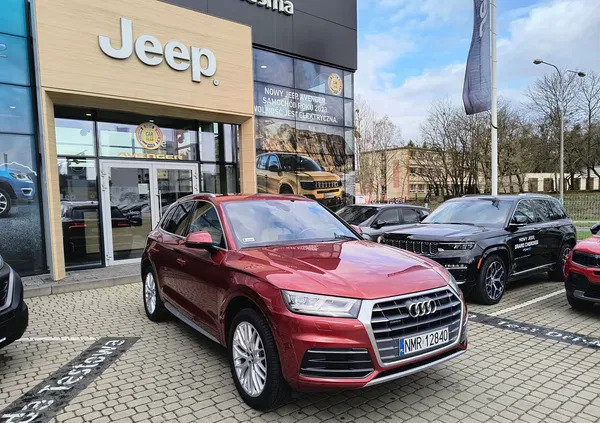 audi q5 miłosław Audi Q5 cena 139900 przebieg: 55100, rok produkcji 2017 z Miłosław